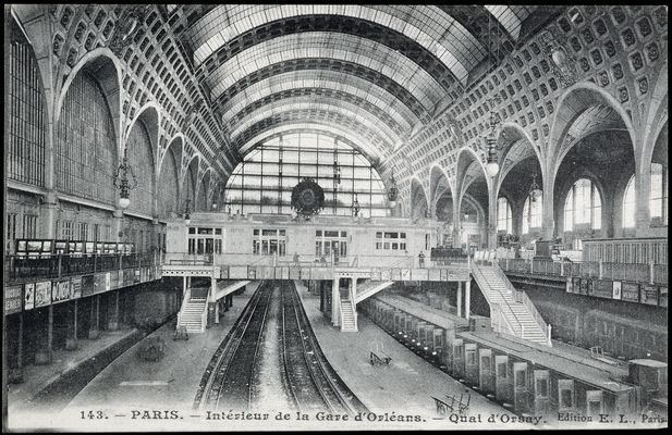 Gare d'Orsay Gare d39Orsay Paris Ecole des Beaux Arts Paris Pinterest