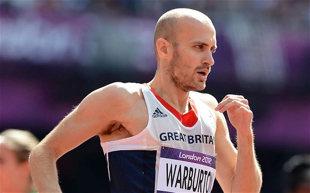 Gareth Warburton Welsh 800m runner Gareth Warburton protests innocence