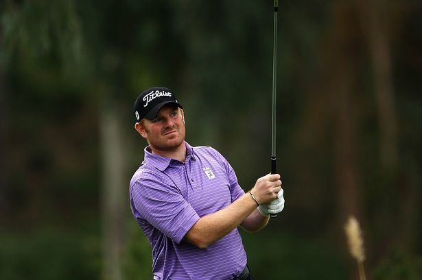 Gareth Wright Welsh golfer Gareth Wright celebrates the Open qualification success