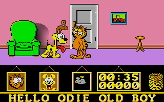 Garfield (Atari game) Garfield Big Fat Hairy Deal Screenshots for Atari ST MobyGames