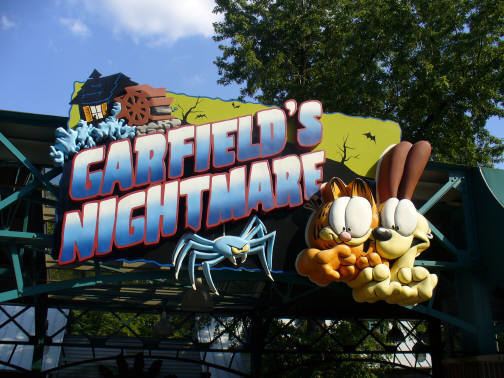 Garfield's Nightmare Kennywood Park Garfield39s Nightmare