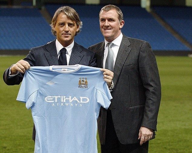 Garry Cook (administrator) The Footballers Football Column Garry Cook Roberto Mancini is a