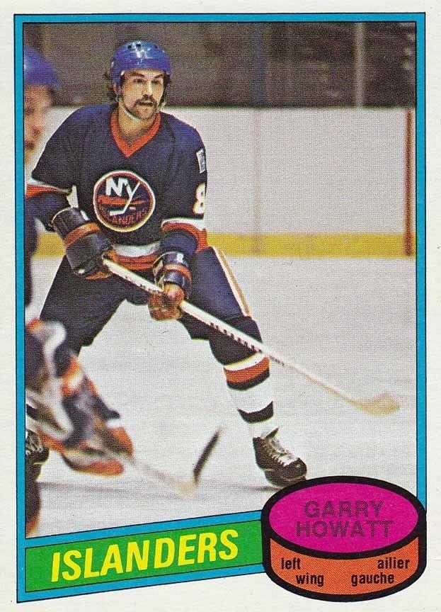 Garry Howatt 198081 Garry Howatt New York Islanders Game Worn Jersey Stanley