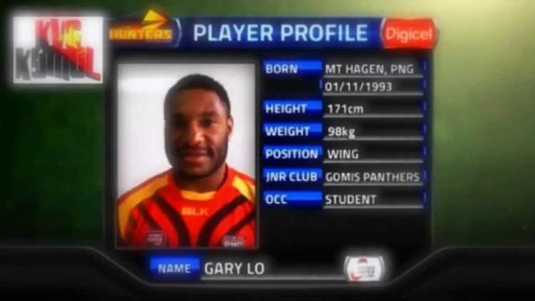 Garry Lo PNG HUNTERS PLAYER PROFILE GARY LO YouTube