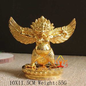 Garuda Dhwaja Buddha Tibet Tibetan Buddhist Copper Gild Garuda Dhwaja Bird For Car