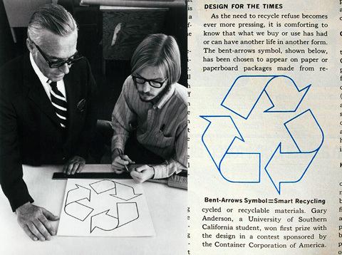 Gary Anderson (designer) First Person Gary Anderson I designed the recycling symbol
