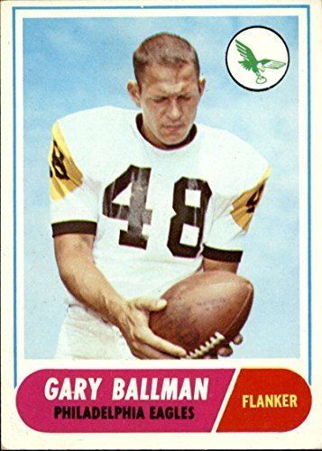 Gary Ballman Amazoncom Football NFL 1968 Topps 58 Gary Ballman EXNM Eagles