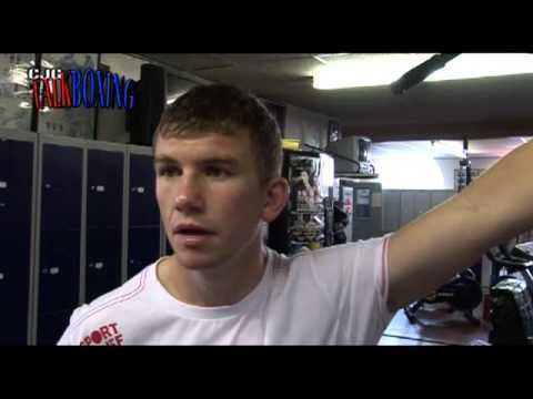 Gary Buckland British super featherweight boxing champ Gary Buckland talks about