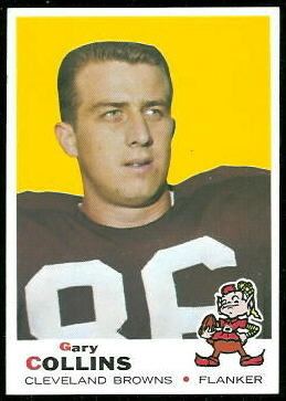 Gary Collins (American football) wwwfootballcardgallerycom1969Topps234GaryCo