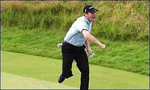 Gary Evans (golfer) BBC SPORT Golf The Open Evans thrills Muirfield