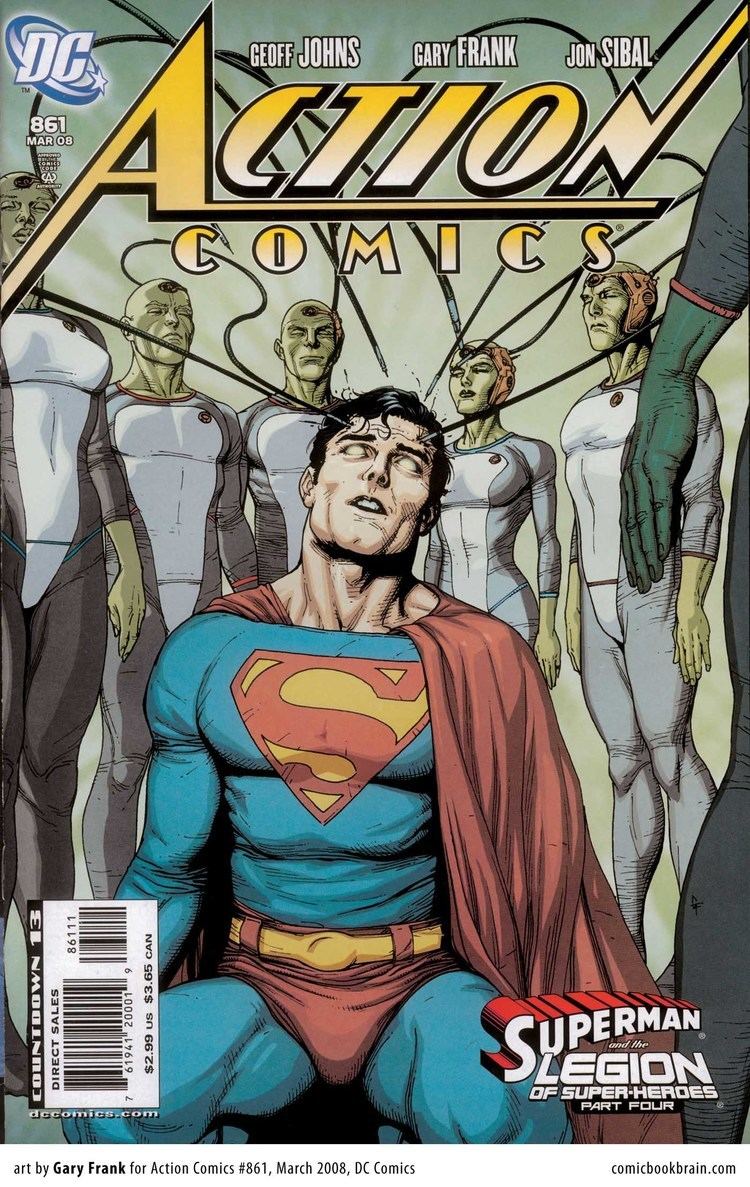 Gary Frank Gary Frank Cover to Action Comics 861