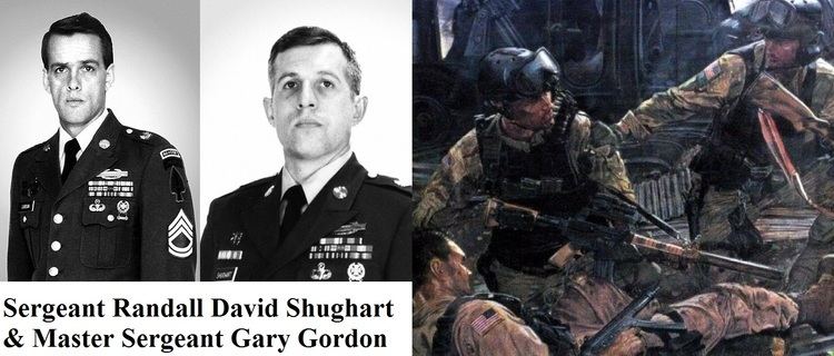 Gary Gordon Sergeant Randall David Shughart and Master Sergeant Gary Gordon