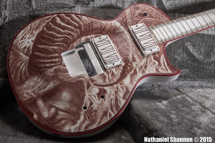 Gary Holt (musician) Gary Holts Guitar Painted In His Own Blood The ESP Guitar Company
