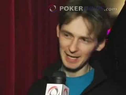 Gary Jones (poker player) Gary Jones 2008 WSOPE HORSE YouTube