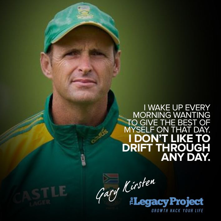 Gary Kirsten Former South African Cricketer World Cup Winning