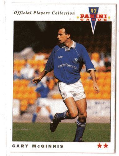 Gary McGinnis ST JOHNSTONE Gary McGinnis 404 Official Players Collection Panini