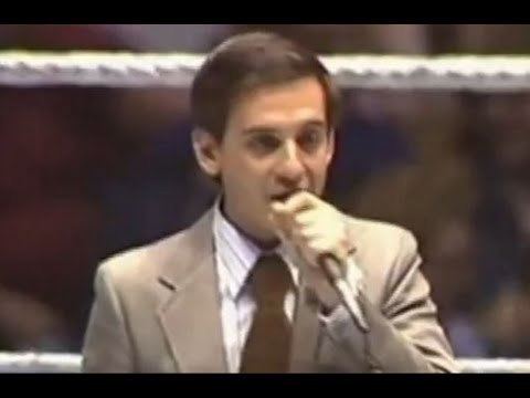 Gary Michael Cappetta WCW Ring Announcer Gary Michael Cappetta At WrestleCade 2015 YouTube
