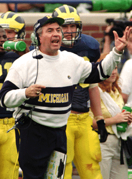 Gary Moeller UMGoBlueCOM Michigan Wolverine Football Gary Moeller is named Head
