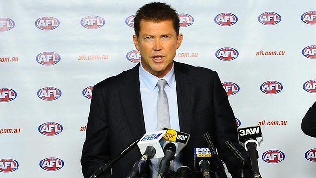 Gary Pert Collingwood chief executive Gary Pert claims substance