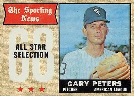 Gary Peters (baseball) 1968 Topps Gary Peters 379 Baseball Card Value Price Guide