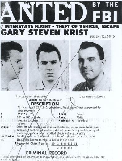 Gary Stephen Krist 292 Gary Steven Krist Wanted Poster FBI