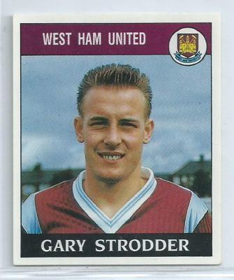 Gary Strodder WEST HAM UNITED Gary Strodder 280 PANINI Football 89 Collectable