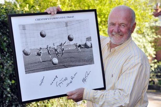 Gary Talbot Chester FC Gary Talbot auctions iconic Famous Five photograph