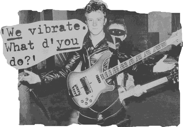 Gary Tibbs The Vibrators Early UK punk roxk band