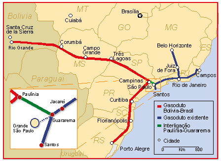 GASBOL Bolivia Brazil Gas Pipeline