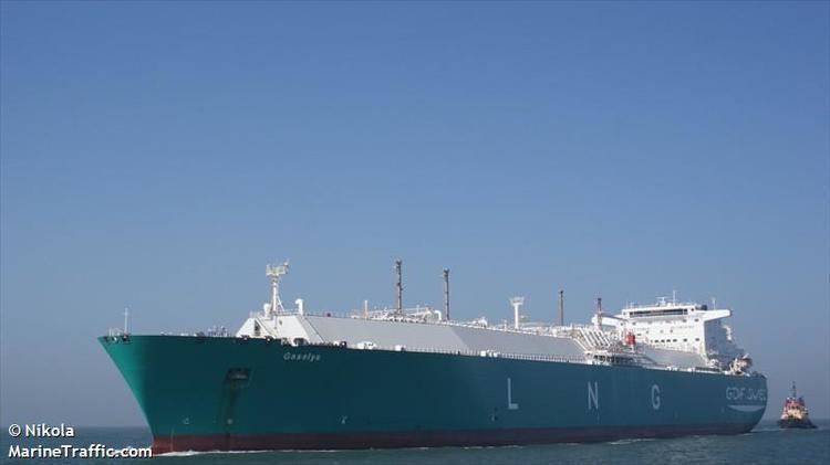 Gaselys Vessel details for GASELYS LNG Tanker IMO 9320075 MMSI