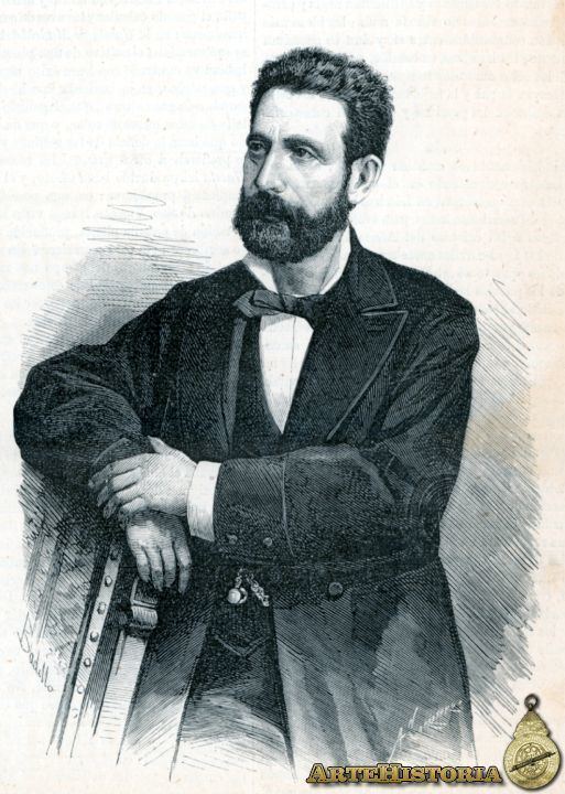 Gaspar Núñez de Arce Grabado de la Ilustracin espaola y americana Gaspar Nez de Arce