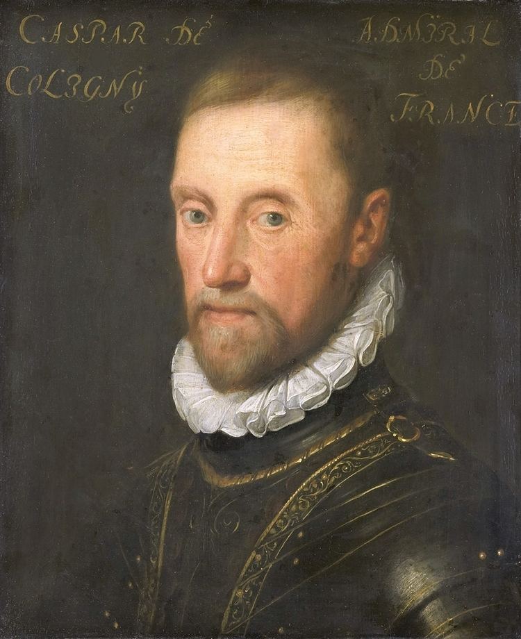 Gaspard II de Coligny Gaspard II de Coligny Wikipedia the free encyclopedia
