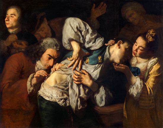 Gaspare Traversi GTraversi Il ferito Paint 1752 Gaspare Traversi