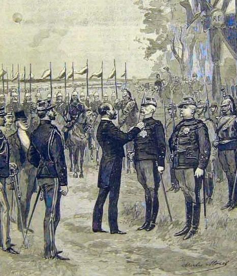 Gaston Alexandre Auguste, Marquis de Galliffet FileMdaille militaire Galliffet et Davout 1891jpg Wikimedia