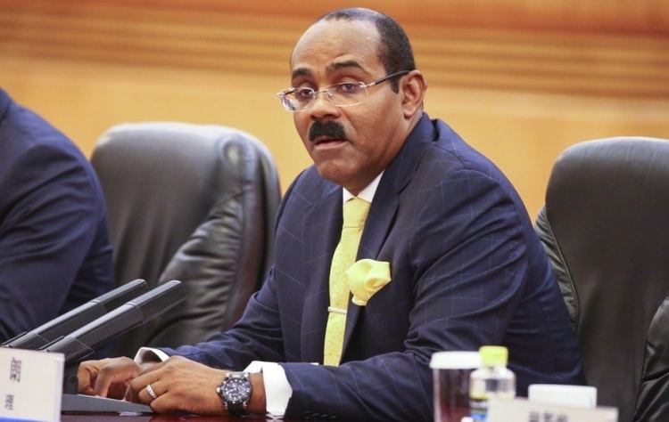 Gaston Browne Prime Minister Gaston Browne of Antigua and Barbuda