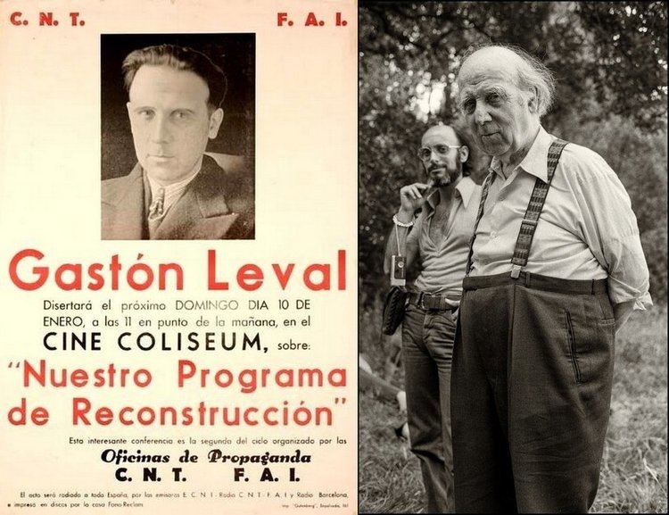 Gaston Leval Gaston Leval 1937 and 1976 by SUDOR on DeviantArt