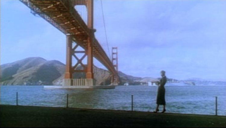 Gates to Paradise movie scenes  Madeleine at Golden Gate Bridge Fort Point