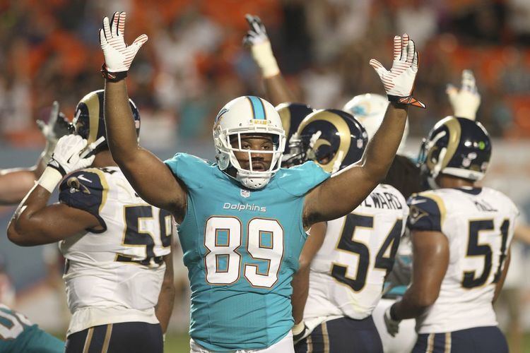 Gator Hoskins Miami Dolphins TE Dion Sims Out vs San Diego Chargers Gator Hoskins