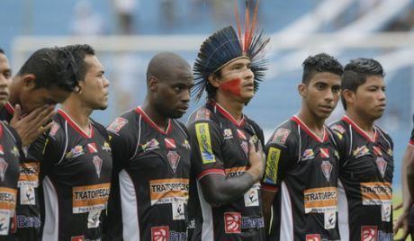 Gavião Kyikatejê Futebol Clube Gavio Kyikatej o primeiro time de origem indgena no Brasil