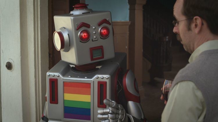 Gay Robot - Drunk Neighbor - Nick Swardson's Pretend Time (Video Clip) |  Comedy Central