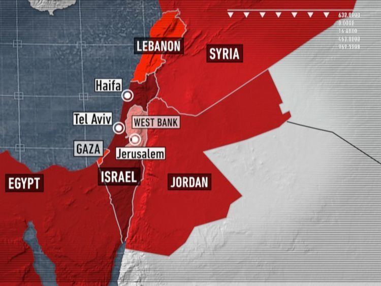 Gaza–Israel conflict aabcnewscomimagesInternationalABCmapisrael