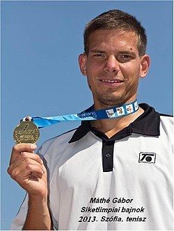 Gábor Máthé (tennis) httpsuploadwikimediaorgwikipediacommonsthu