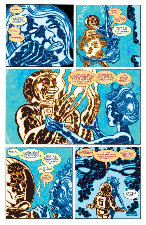 Gødland Joe Casey Discusses GDLAND His Cosmic Superhero Epic Comic Book