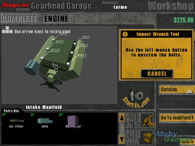 gearhead garage free game
