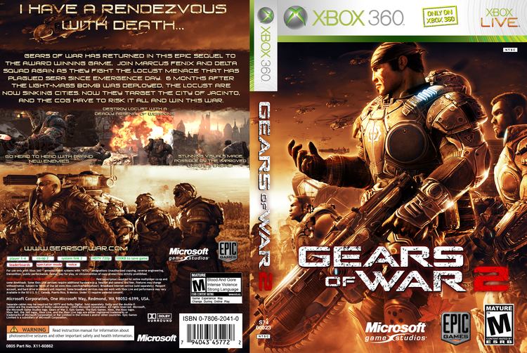Gears of War 2 chainimagecomimagesgearsofwar2coverjpg
