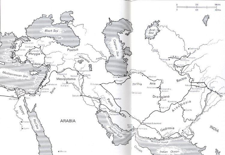 Gedrosia Gedrosia Map Locator