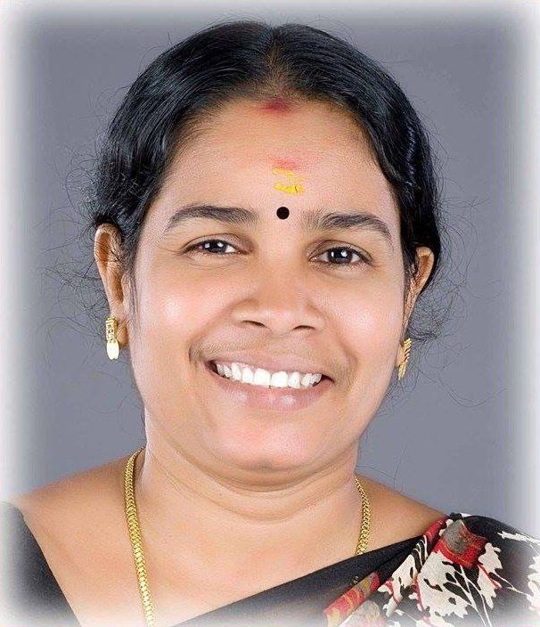 Geetha Gopi Geetha Gopi Nattika LDF Candidate Kerala Assembly Elections 2016