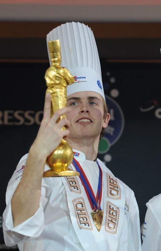 Geir Skeie Norway39s Geir Skeie wins the golden trophy at Bocuse d39Or