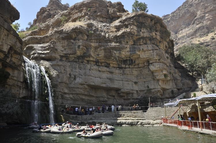Geli Ali Beg Waterfall Gali Ali Beg Discover Erbil