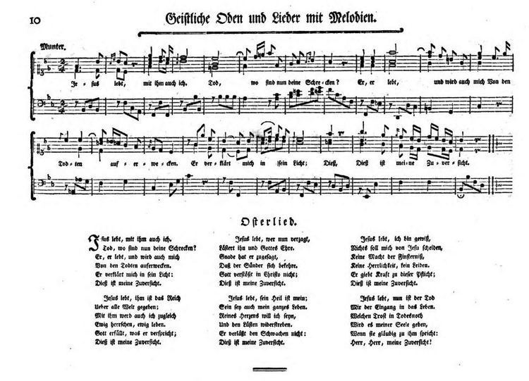 Gellert Odes and Songs